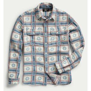 RRL Ralph Lauren 1950's Inspired Southwestern work shirt